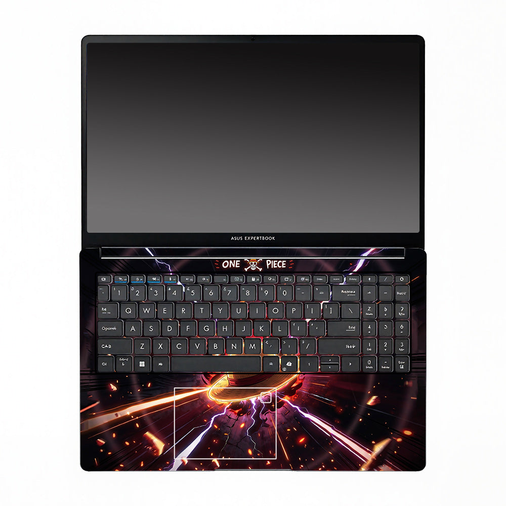 One Piece Fire Hat Asus ExpertBook P1503 3D Laptop Skin