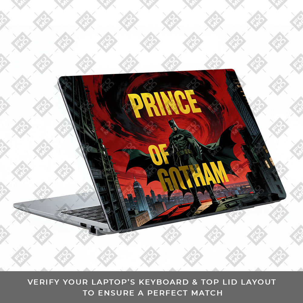 Prince of Gotham Asus ExpertBook P1503 3D Laptop Skin