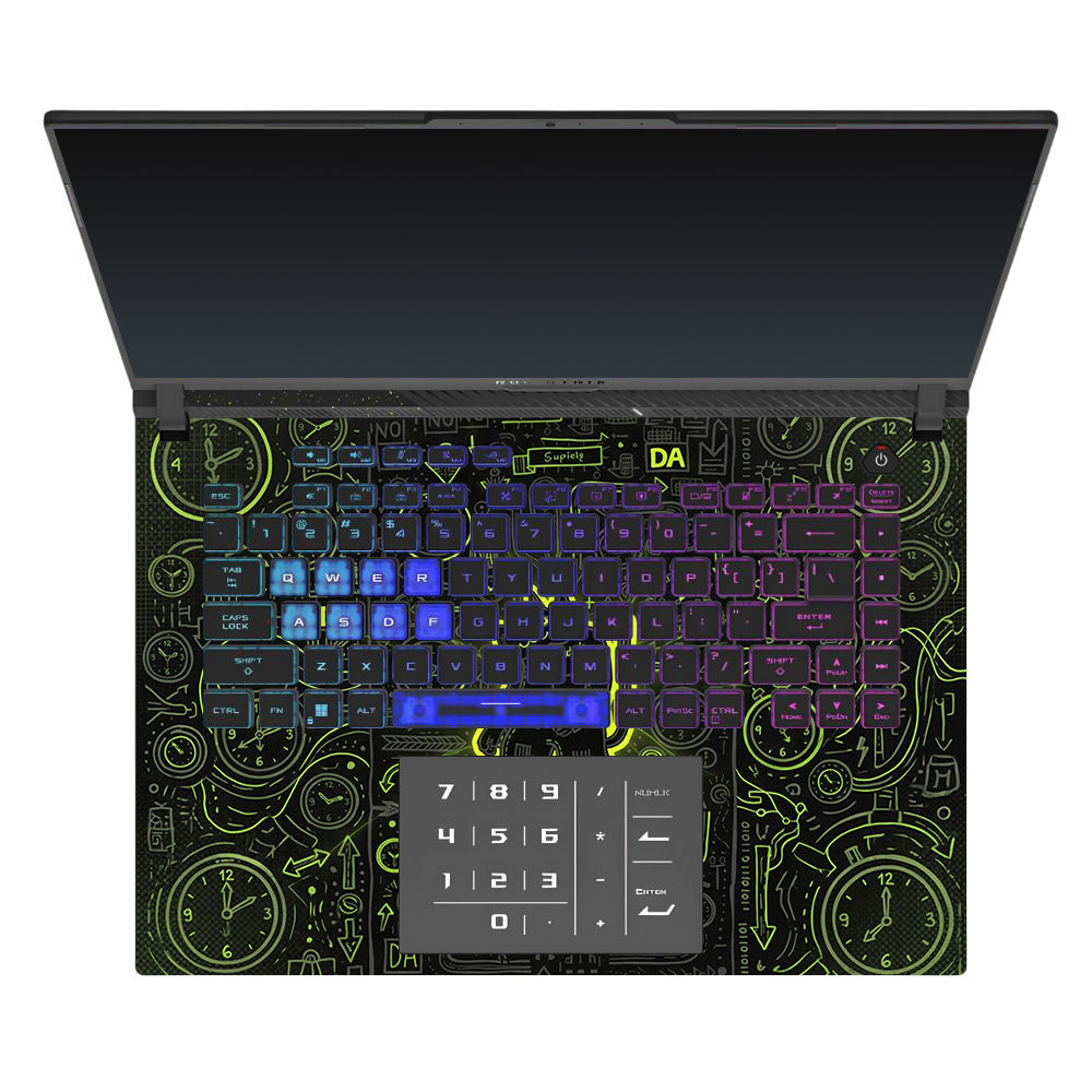 Watch Dog Alert Asus ROG Strix G16 G614J 3D Laptop Skin