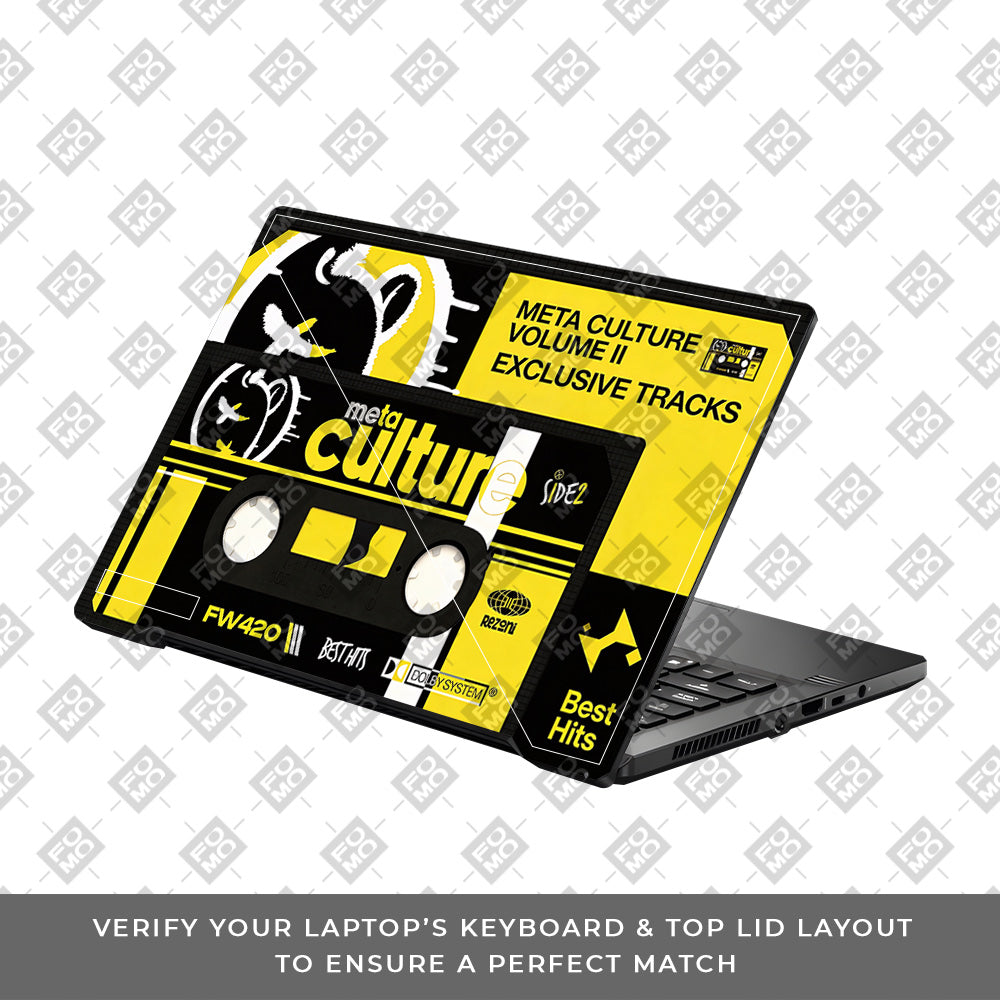 Meta Culture Asus ROG Zephyrus G14 GA401 3D Laptop Skin