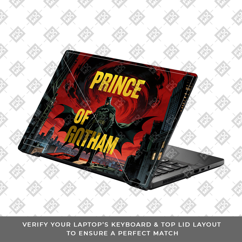 Prince of Gotham Asus ROG Zephyrus G14 GA401 3D Laptop Skin