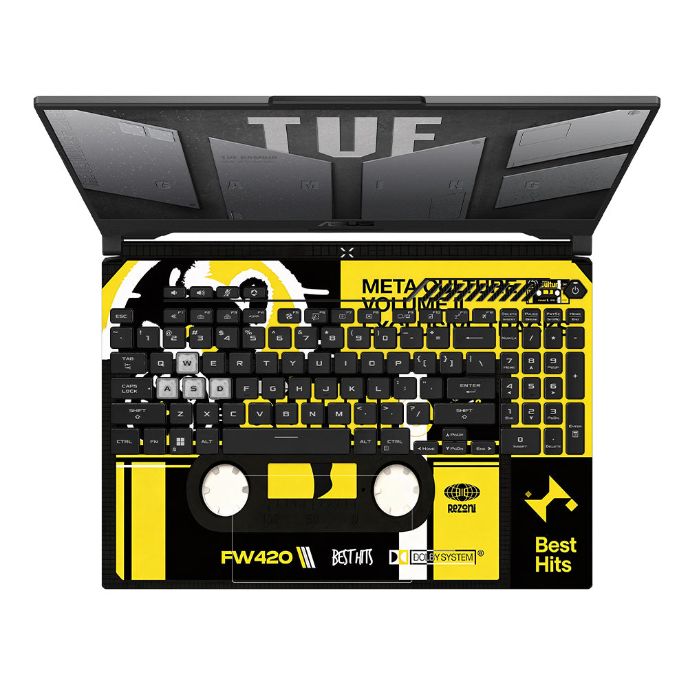 Meta Culture Asus TUF F15 FX507 & A15 FA507 3D Laptop Skin