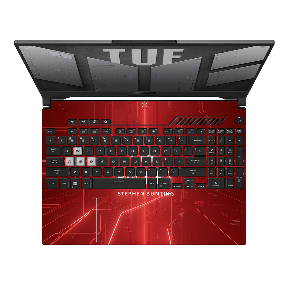 The Bullet Asus TUF F15 FX507 & A15 FA507 3D Laptop Skin