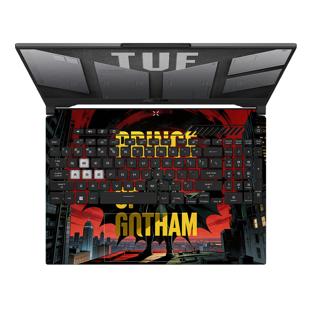 Prince of Gotham Asus TUF F15 FX507 & A15 FA507 3D Laptop Skin