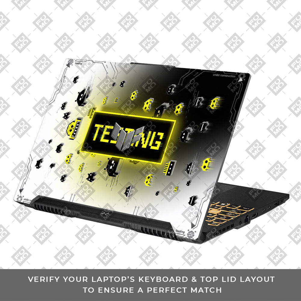 Testing Under Attack Asus TUF Gaming F16 and TUF Gaming A16 3D Laptop Skin