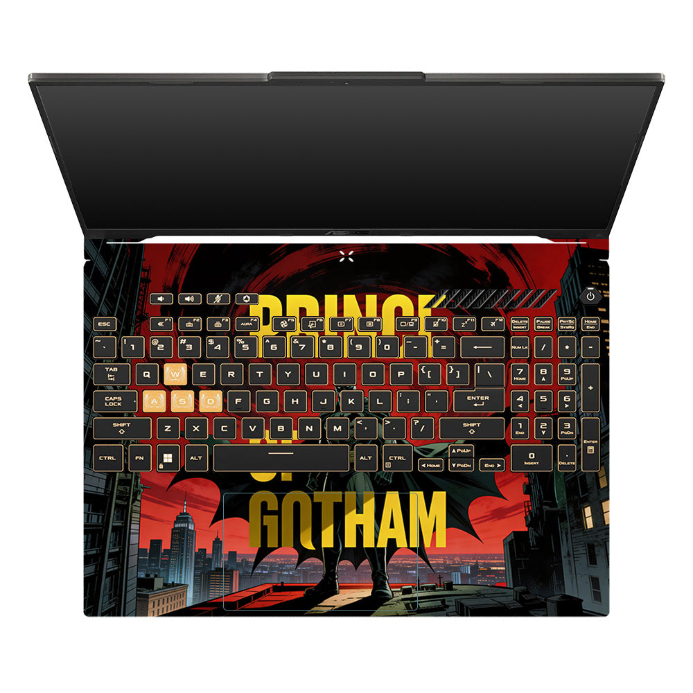 Prince of Gotham Asus TUF Gaming F16 and TUF Gaming A16 3D Laptop Skin