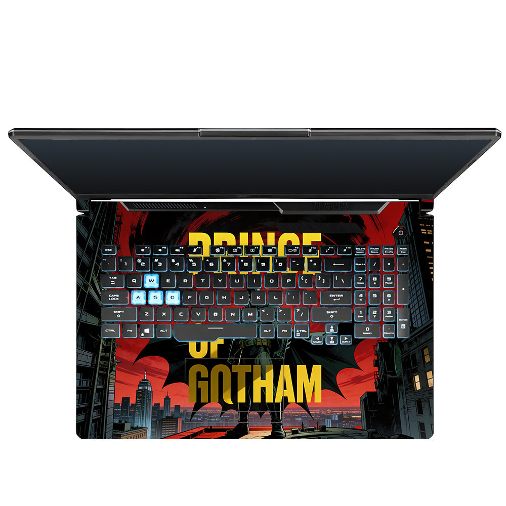 Prince of Gotham Asus TUF Gaming F17 FX706 3D Laptop Skin