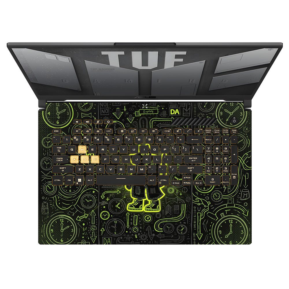 Watch Dog Alert Asus TUF Gaming F17 FX707Z 3D Laptop Skin