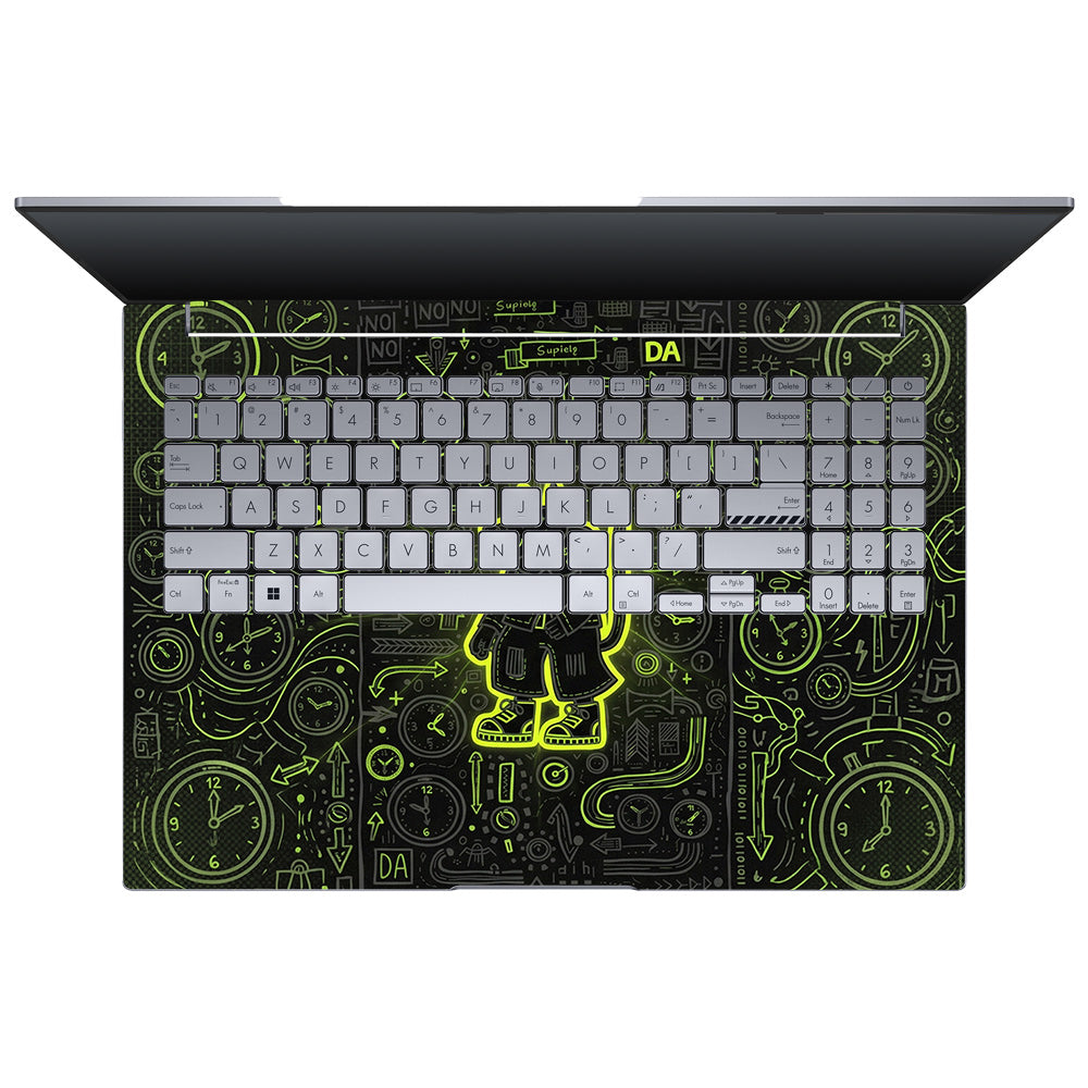 Watch Dog Alert Asus Vivobook 16 X1605V 3D Laptop Skin