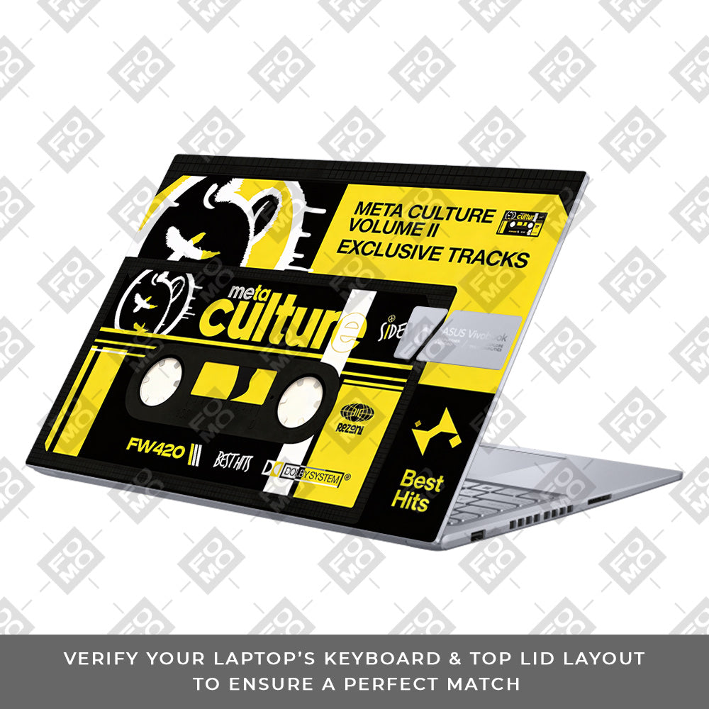 Meta Culture Asus Vivobook 16 X1605V 3D Laptop Skin