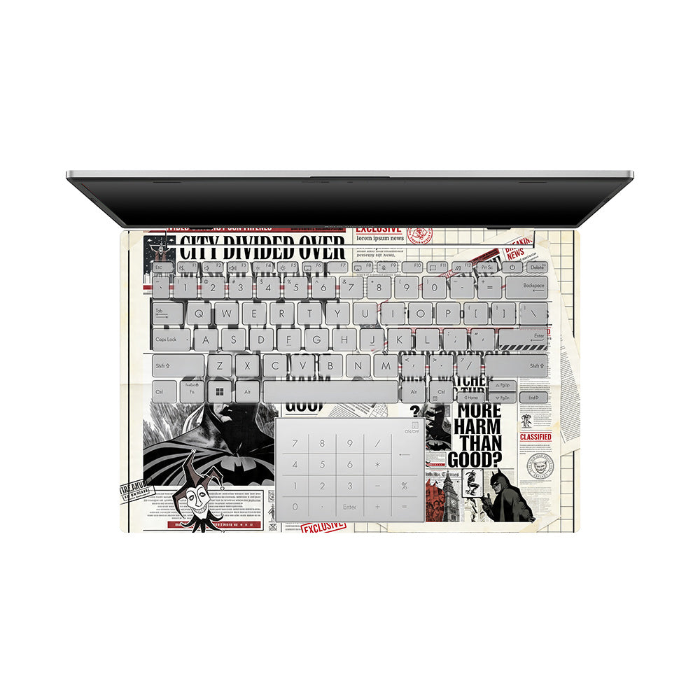 Batman Gotham’s Legacy Asus Vivobook 16X M1603QA 3D Laptop Skin