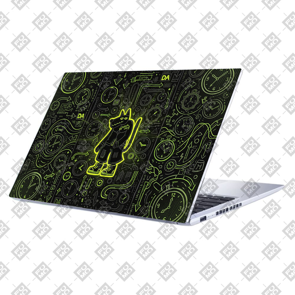 Watch Dog Alert Asus Vivobook 15 X1502VA 3D Laptop Skin