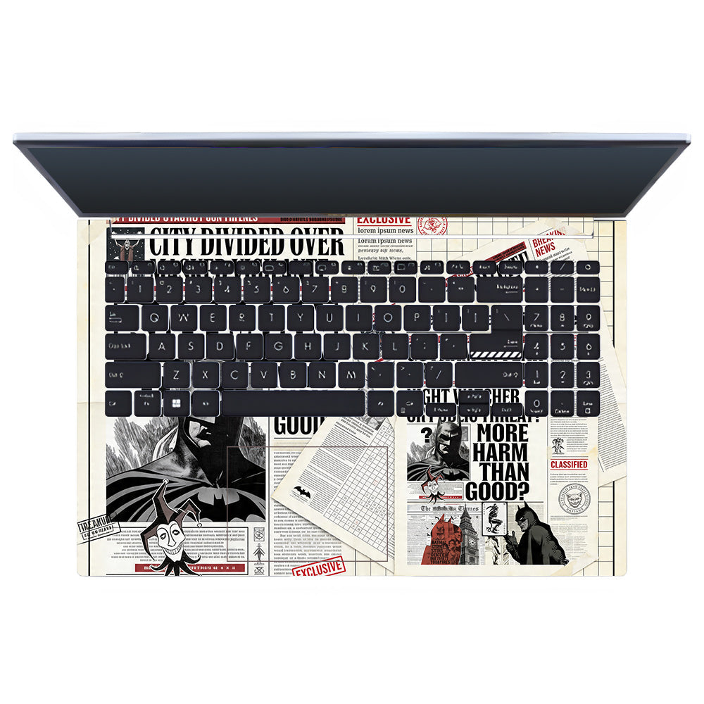 Batman Gotham’s Legacy Asus Vivobook 15 X1502ZA 3D Laptop Skin