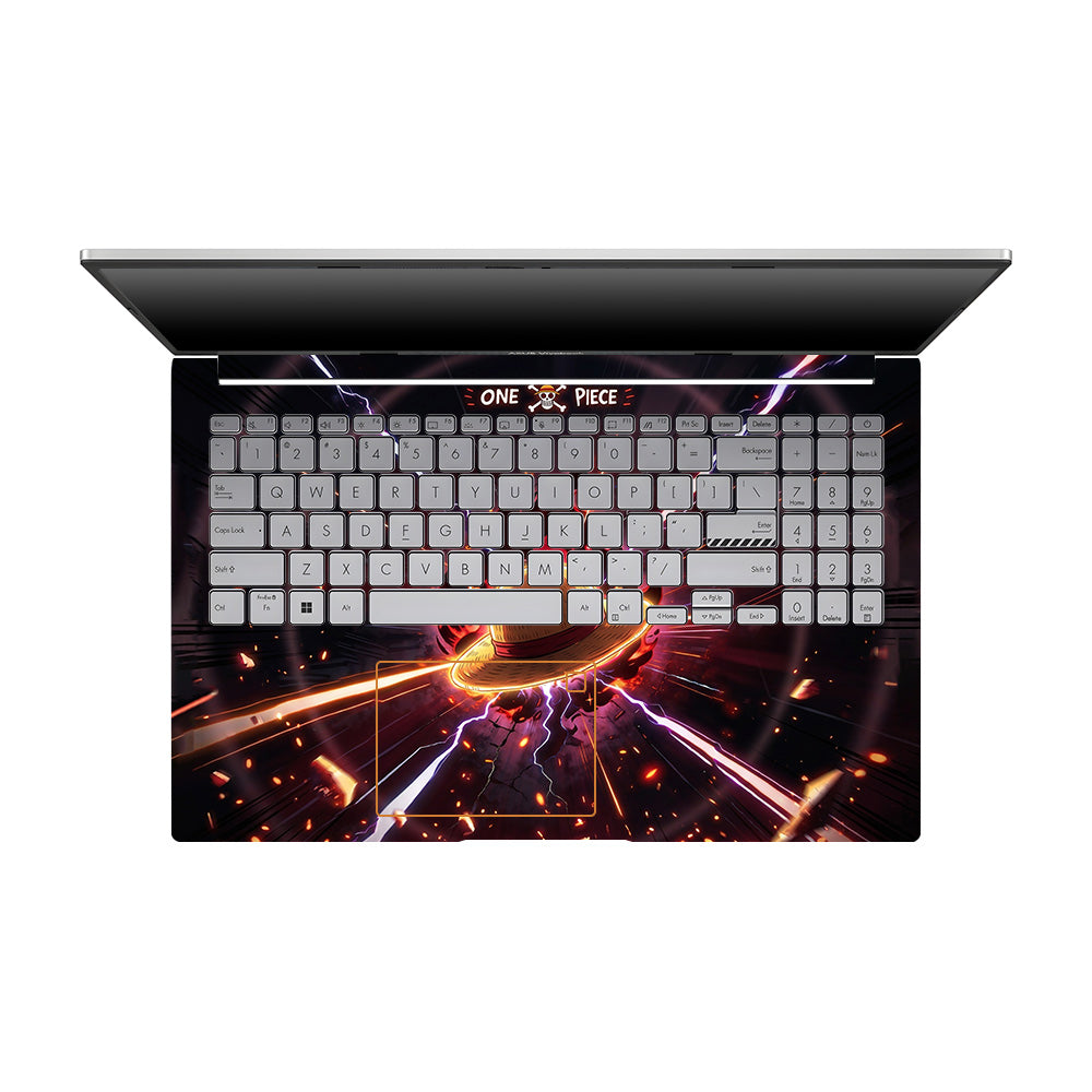 One Piece Fire Hat Asus VivoBook 15 X1504VA 3D Laptop Skin