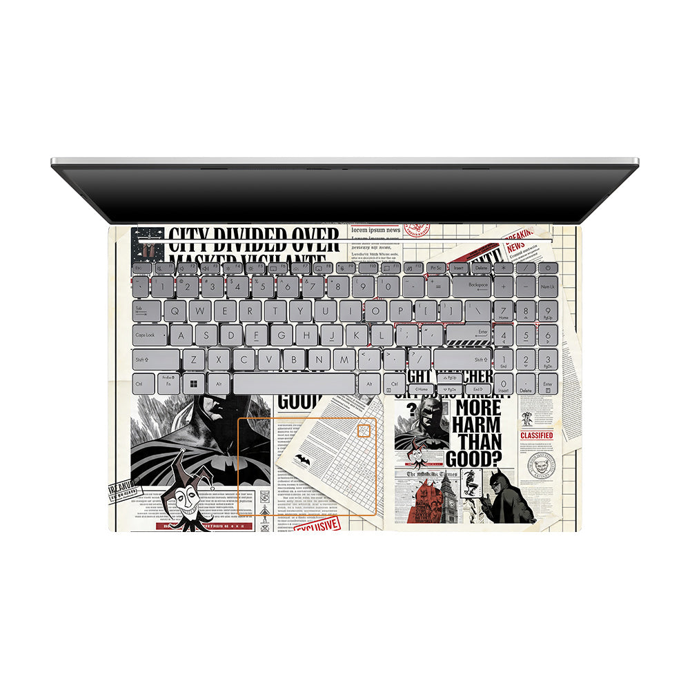 Batman Gotham’s Legacy Asus VivoBook 15 X1504VA 3D Laptop Skin