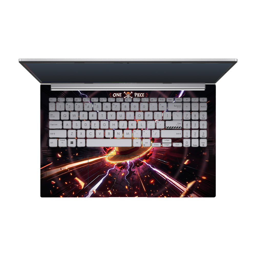 One Piece Fire Hat Asus Vivobook 15 X1504ZA 3D Laptop Skin