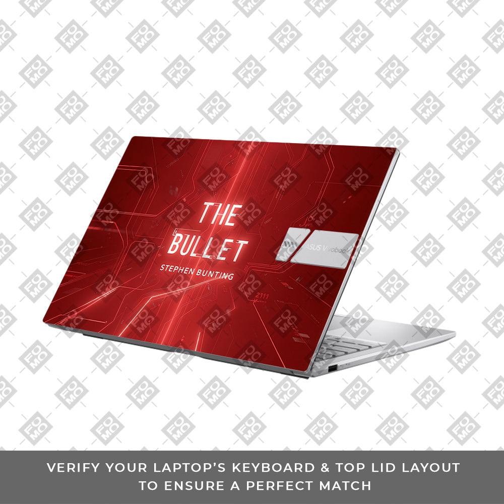 The Bullet Asus Vivobook 15 X1504ZA 3D Laptop Skin
