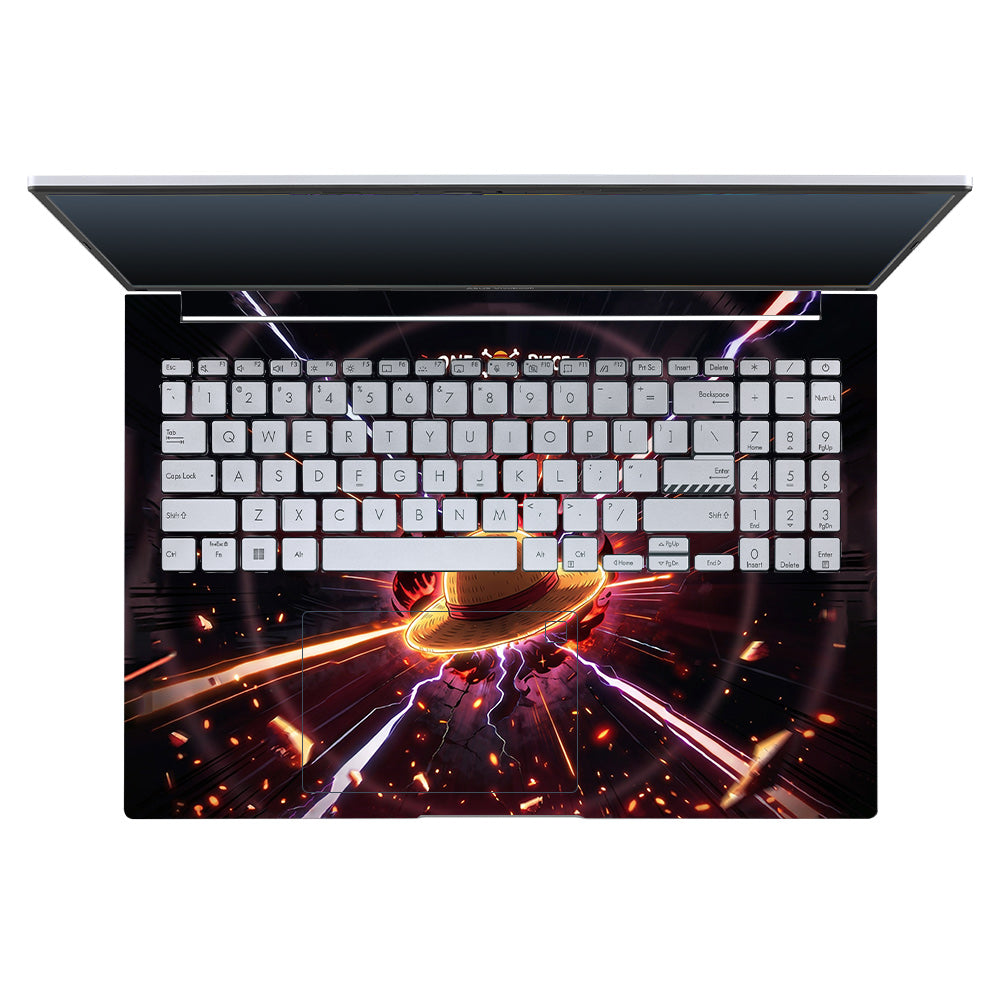 One Piece Fire Hat Asus VivoBook 16X K3605 3D Laptop Skin