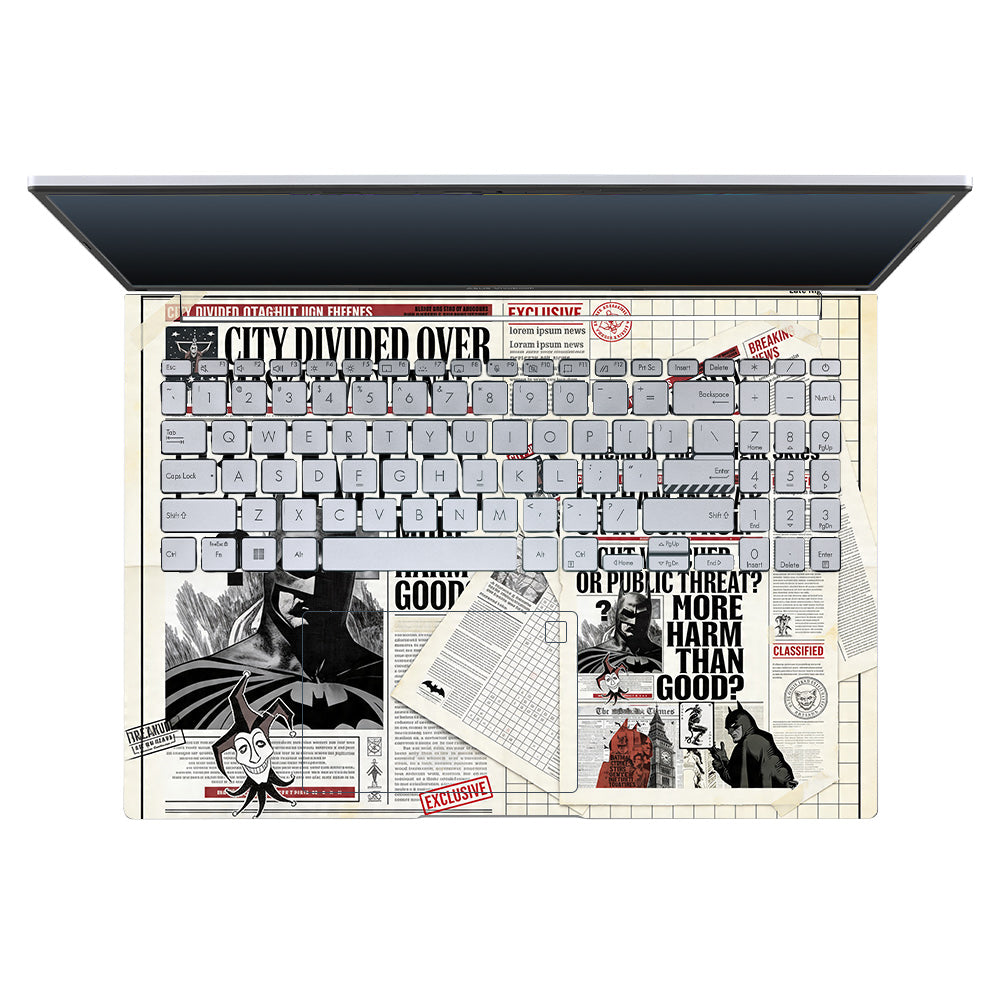 Batman Gotham’s Legacy Asus VivoBook 16X K3605 3D Laptop Skin
