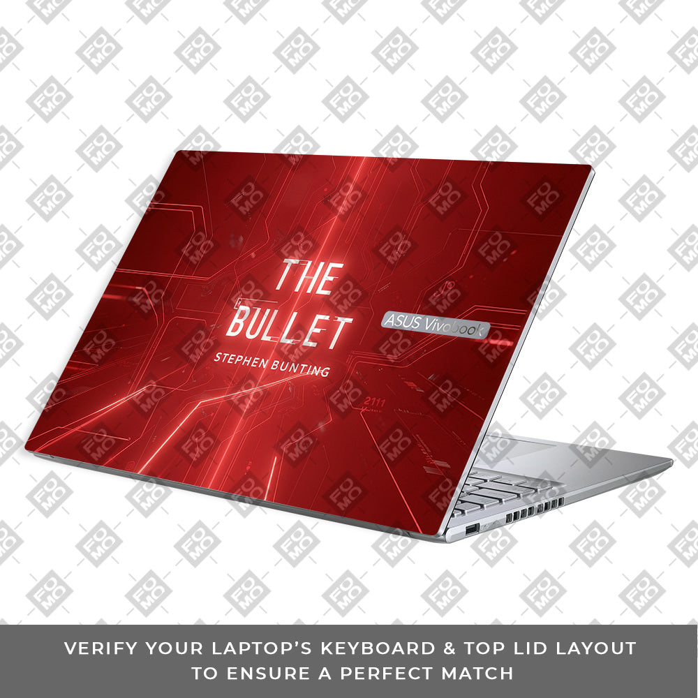 The Bullet Asus VivoBook 16X K3605 3D Laptop Skin