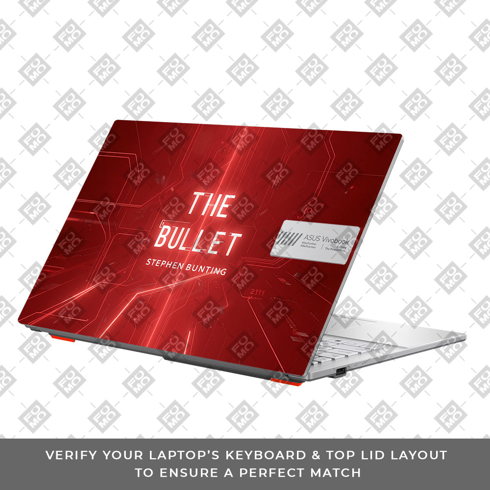 The Bullet Asus Vivobook Go 14 E1404 3D Laptop Skin