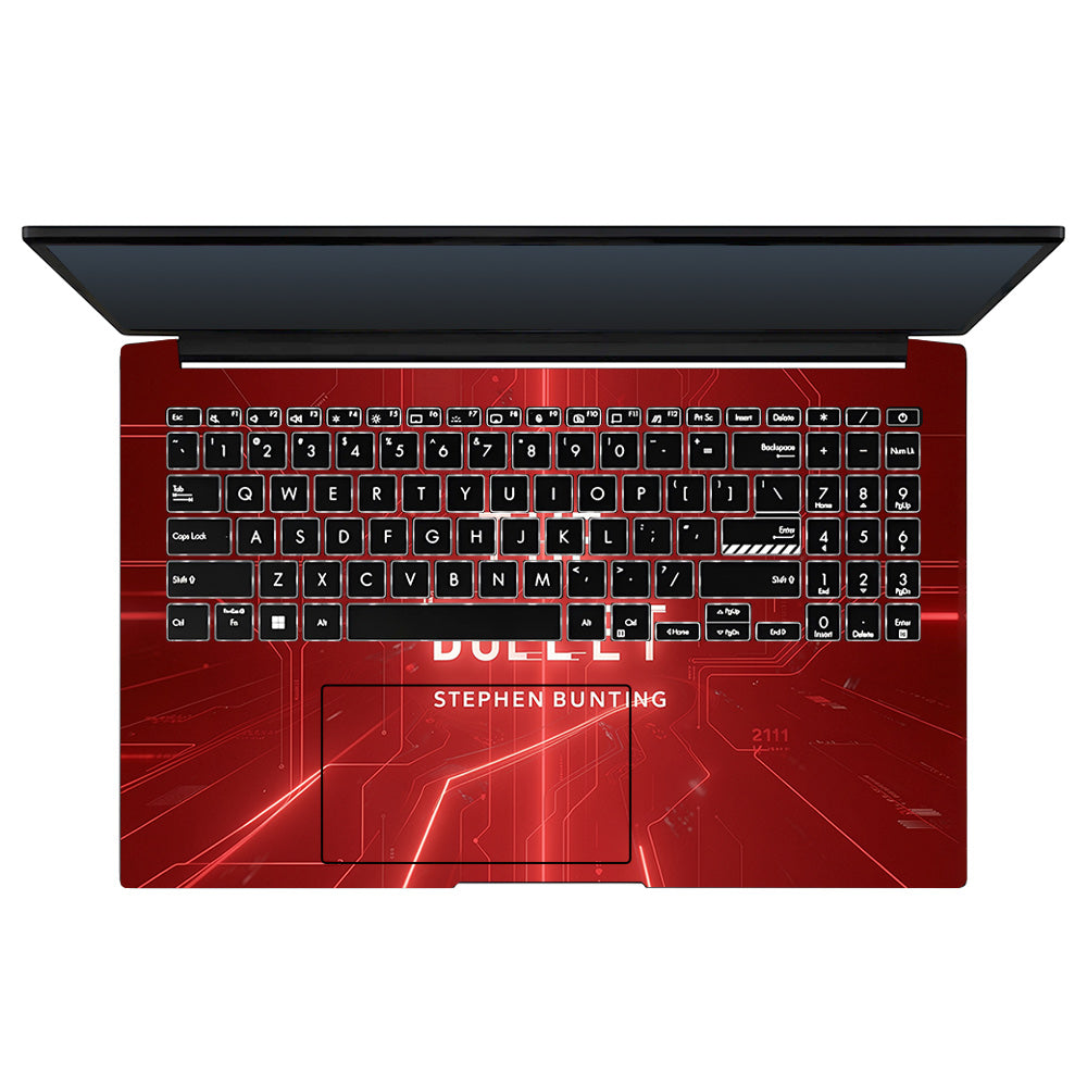 The Bullet Asus Vivobook Go 15 E1504G 3D Laptop Skin