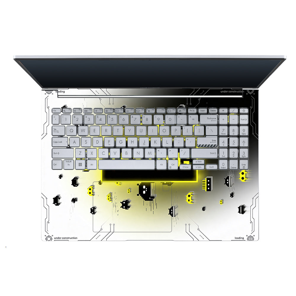 Testing Under Attack Asus Vivobook X1605ZA 3D Laptop Skin
