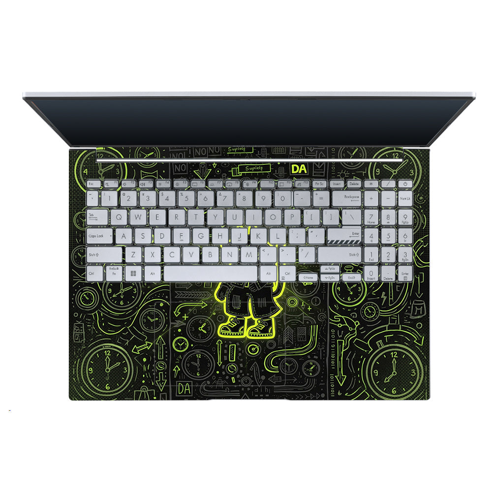 Watch Dog Alert Asus Vivobook X1605ZA 3D Laptop Skin