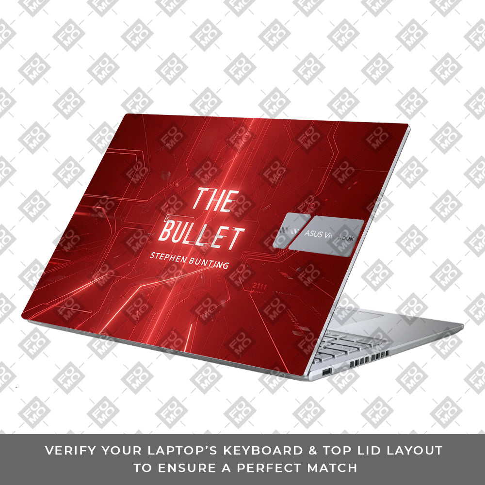 The Bullet Asus Vivobook X1605ZA 3D Laptop Skin
