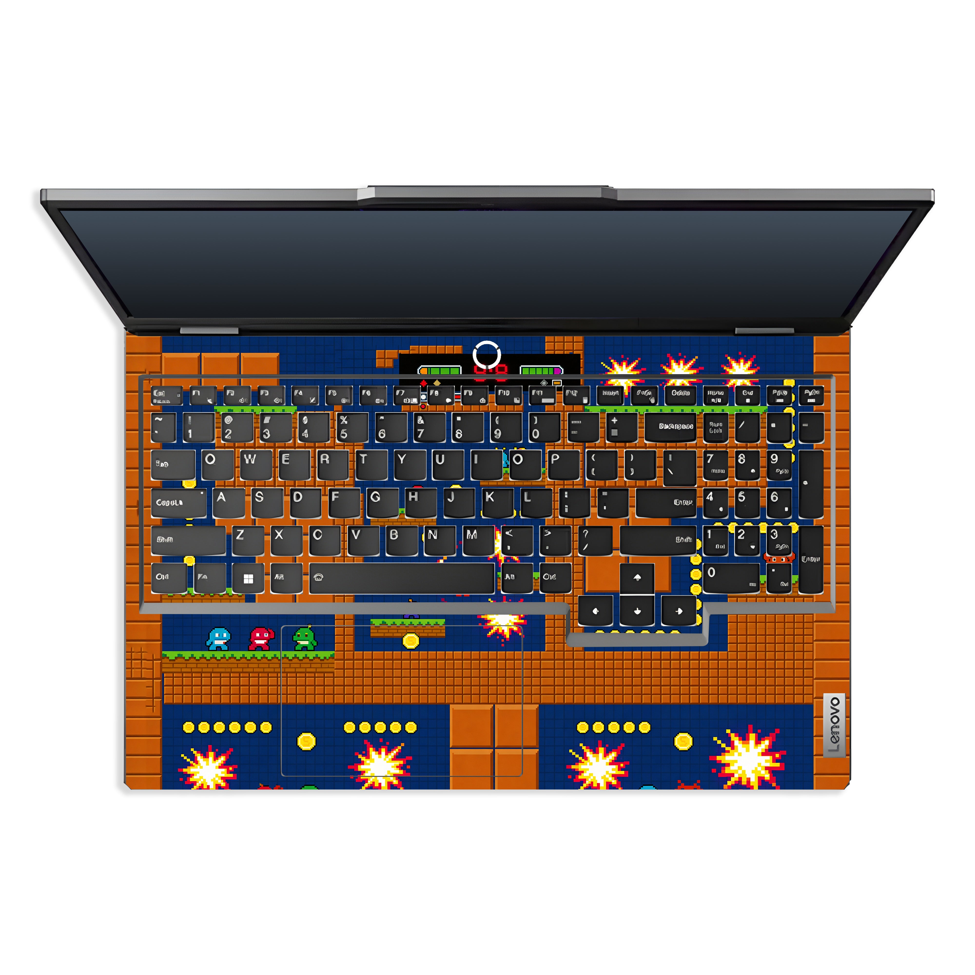 Pixelated Retro Arcade Lenovo LOQ 2024, 2025 3D Laptop Skin