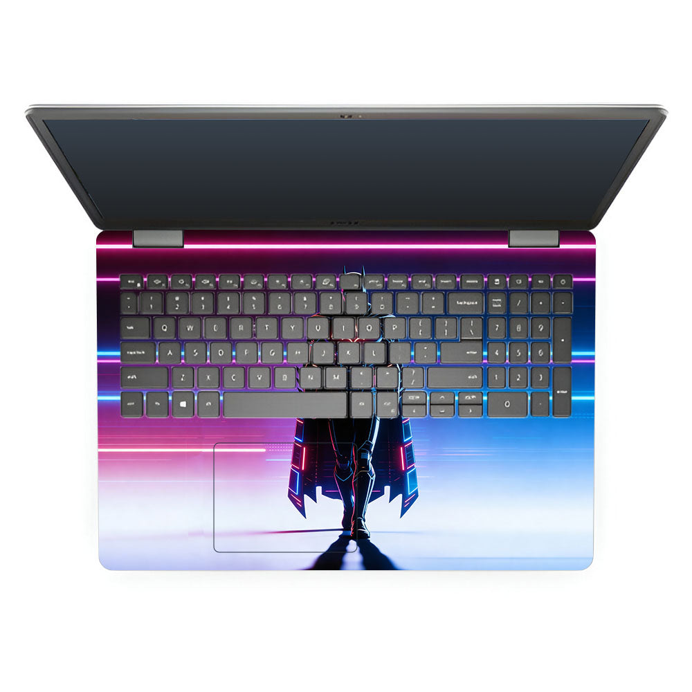 Superhero Neon Streaks Dell Inspiron 3501 3D Laptop Skin