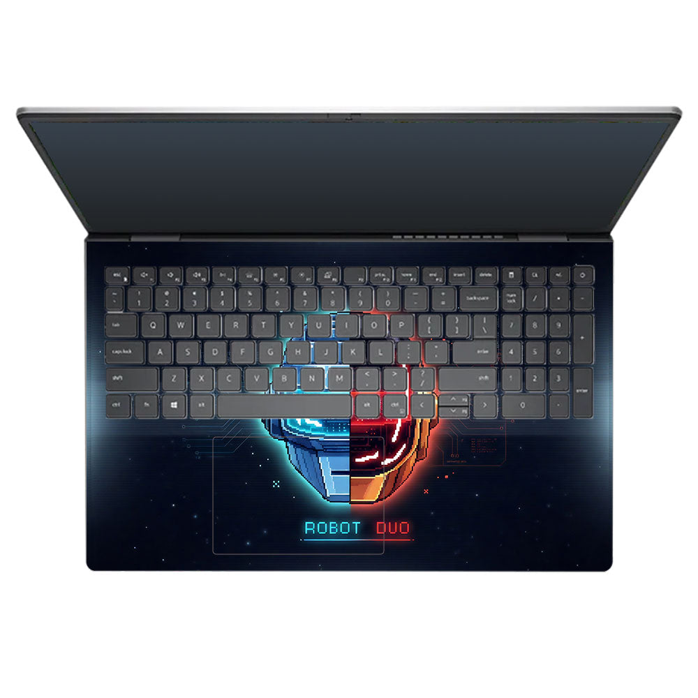 Robot Duo Dell Inspiron 3520 3D Laptop Skin
