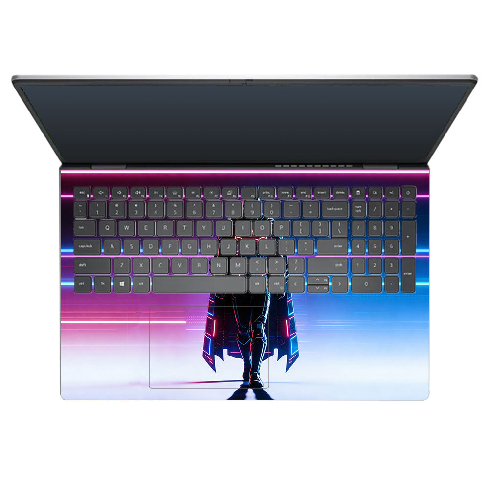 Superhero Neon Streaks Dell Inspiron 3520 3D Laptop Skin