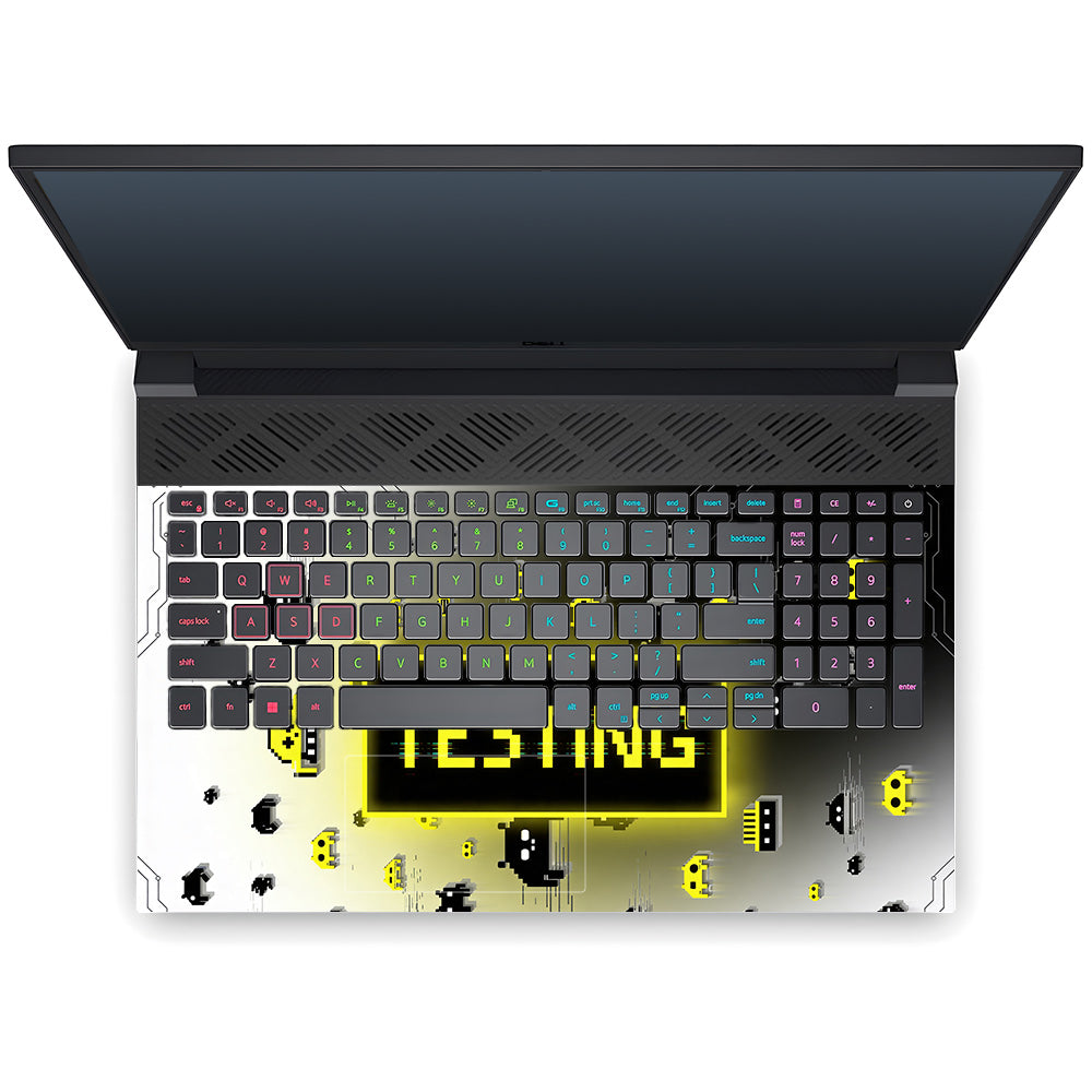 Testing Under Attack Dell G15 5520, 5530 3D Laptop Skin