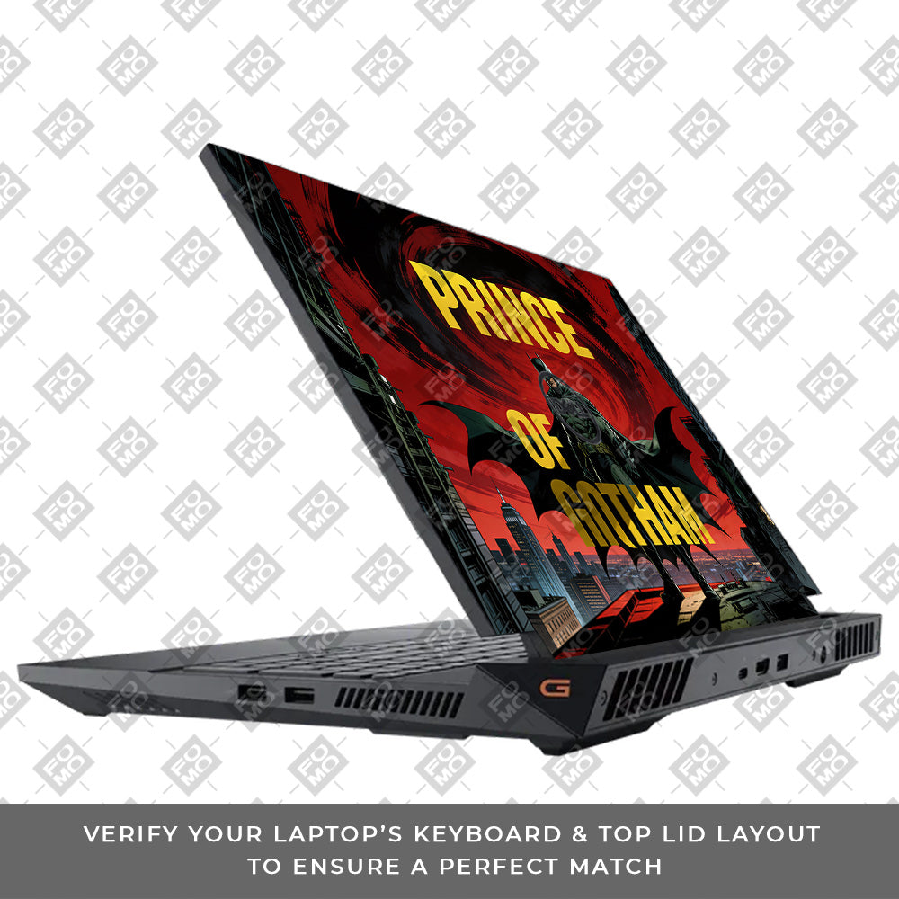 Prince of Gotham Dell G15 5520, 5530 3D Laptop Skin