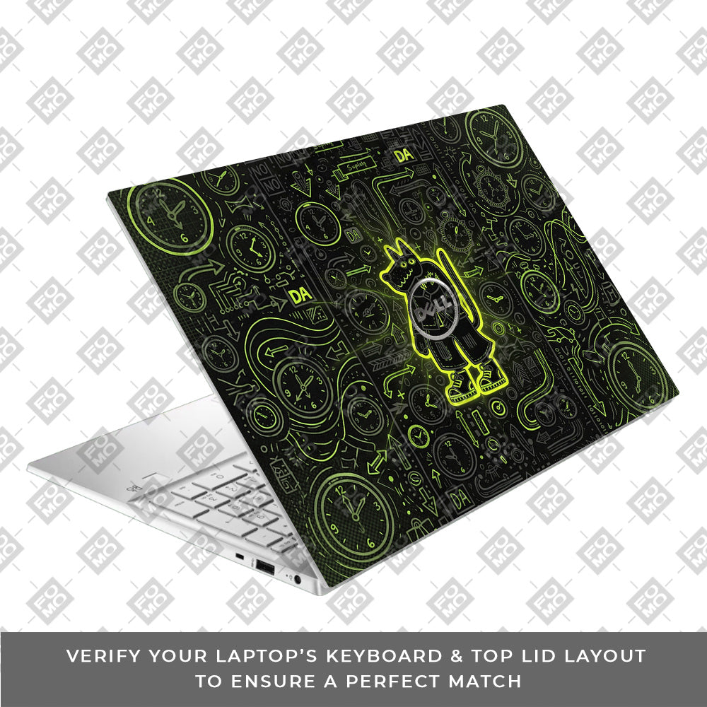 Watch Dog Alert Dell Inspiron 3501 3D Laptop Skin