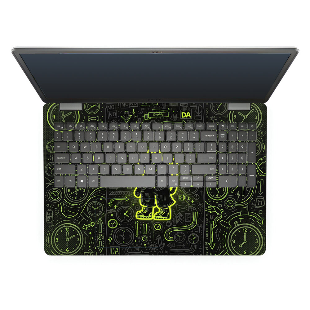 Watch Dog Alert Dell Inspiron 3501 3D Laptop Skin
