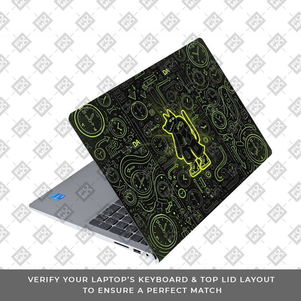 Watch Dog Alert Dell Inspiron 3520 3D Laptop Skin