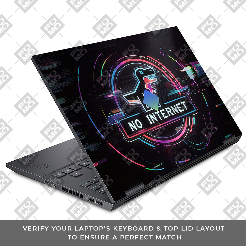 Dinosaur Connection HP Omen 15 3D Laptop Skin