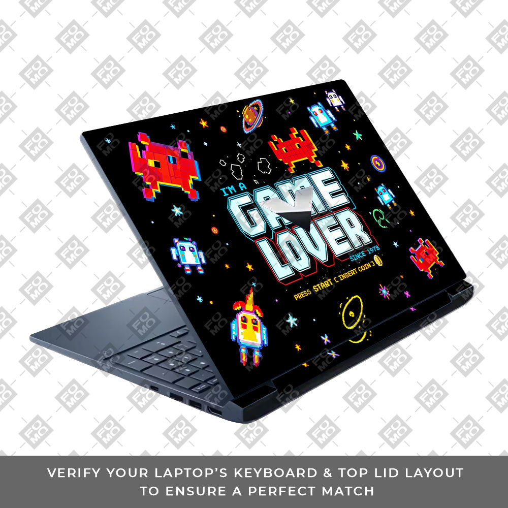 Gamer Lover HP Victus 3D Laptop Skin