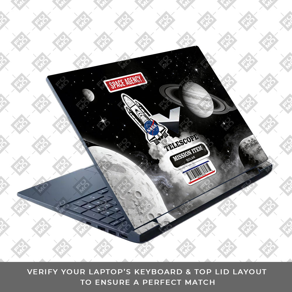 Space Mission NASA HP Victus 3D Laptop Skin