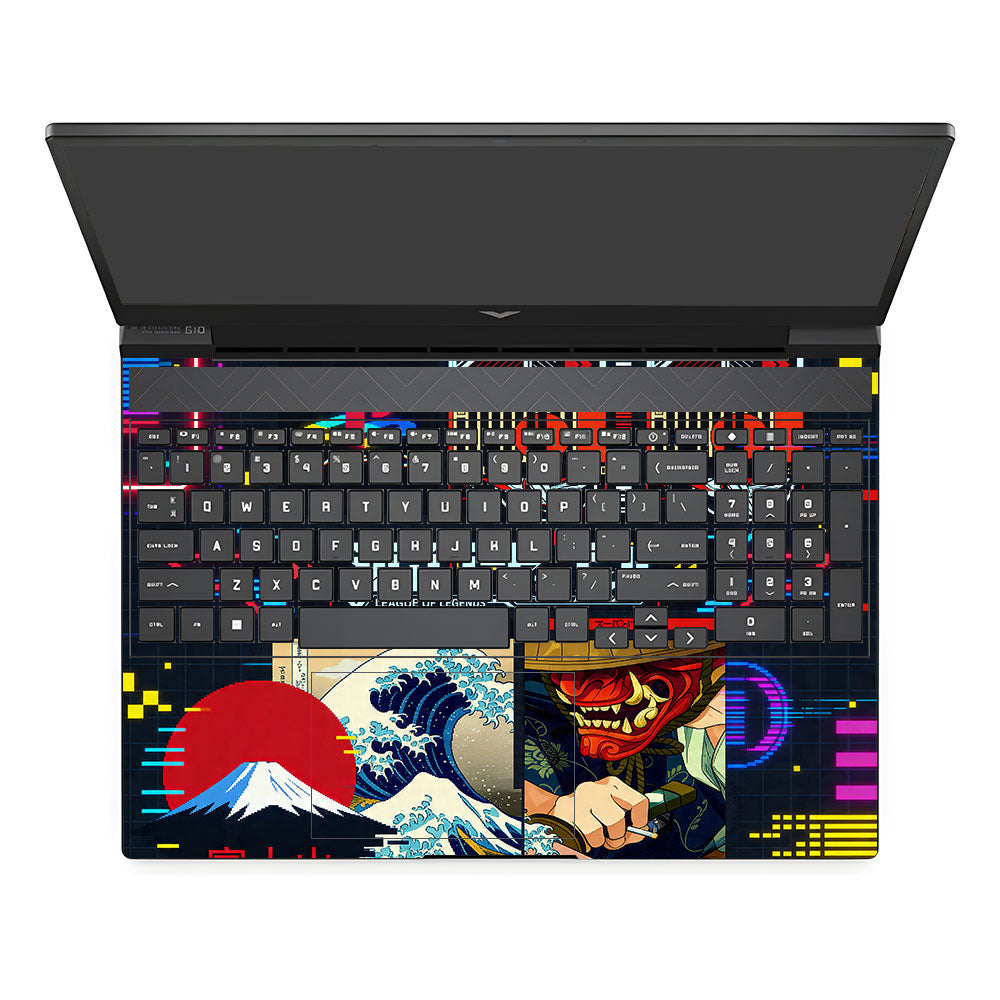 PlayStation Retro HP Victus 3D Laptop Skin