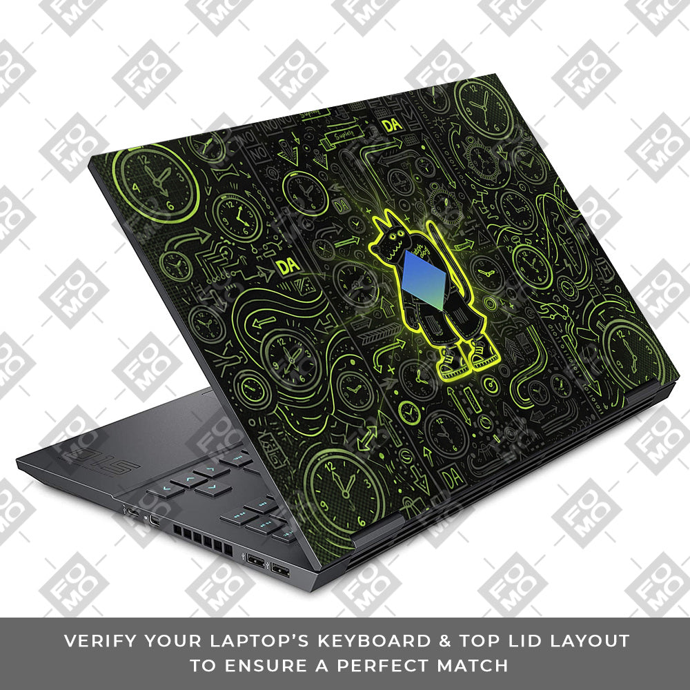Watch Dog Alert HP Omen 15 3D Laptop Skin
