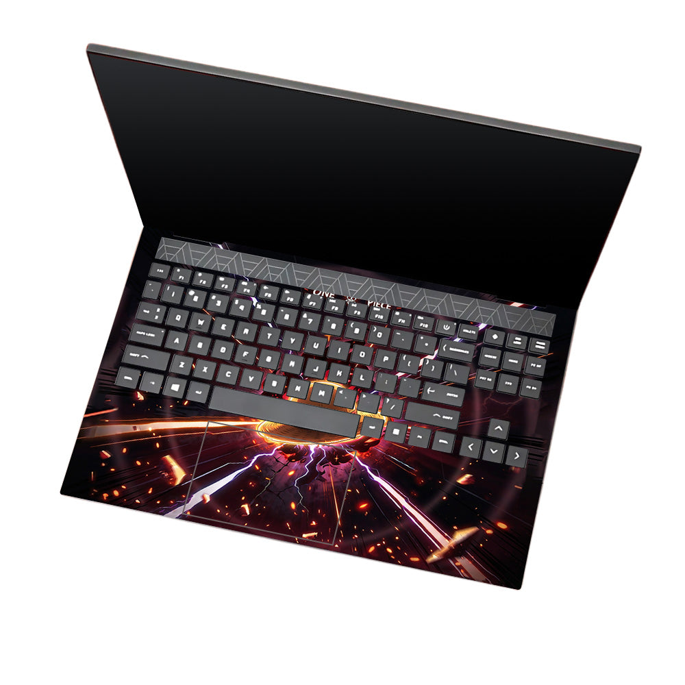 One Piece Fire Hat HP Omen 15 3D Laptop Skin