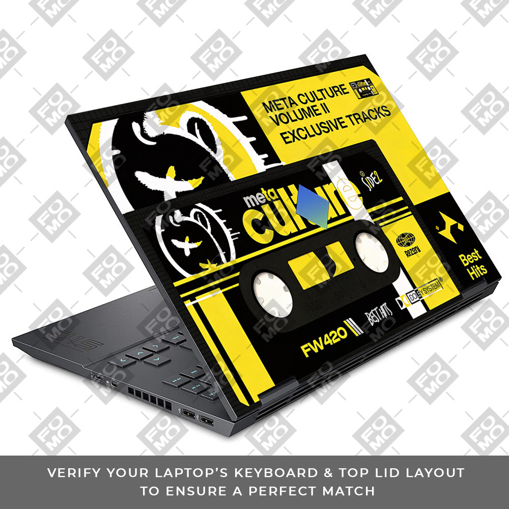 Meta Culture HP Omen 15 3D Laptop Skin