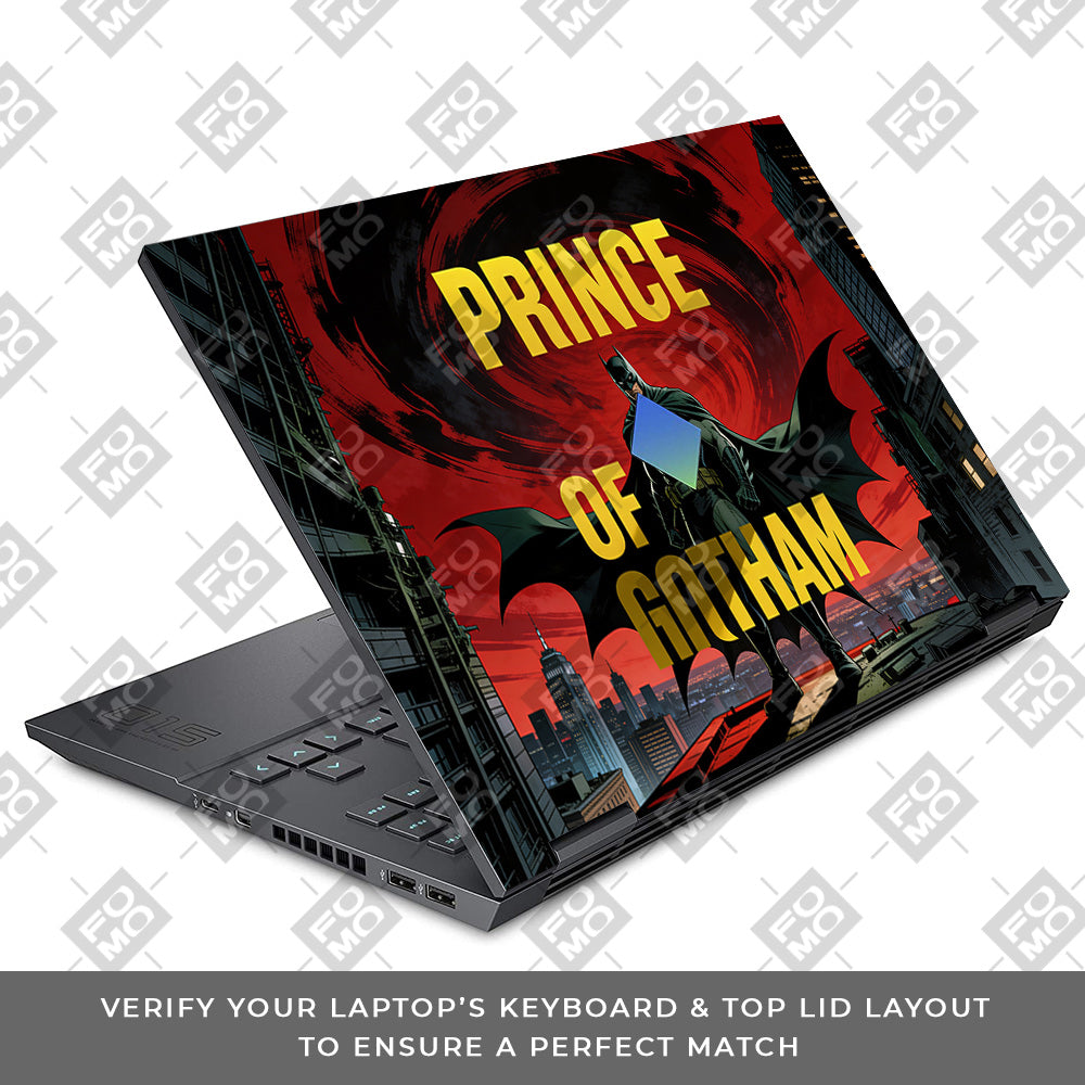 Prince of Gotham HP Omen 15 3D Laptop Skin