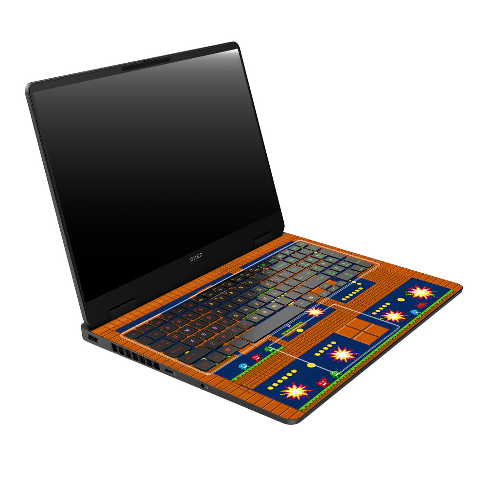 Pixelated Retro Arcade HP Omen Gaming 16 2025, 2026 3D Laptop Skin