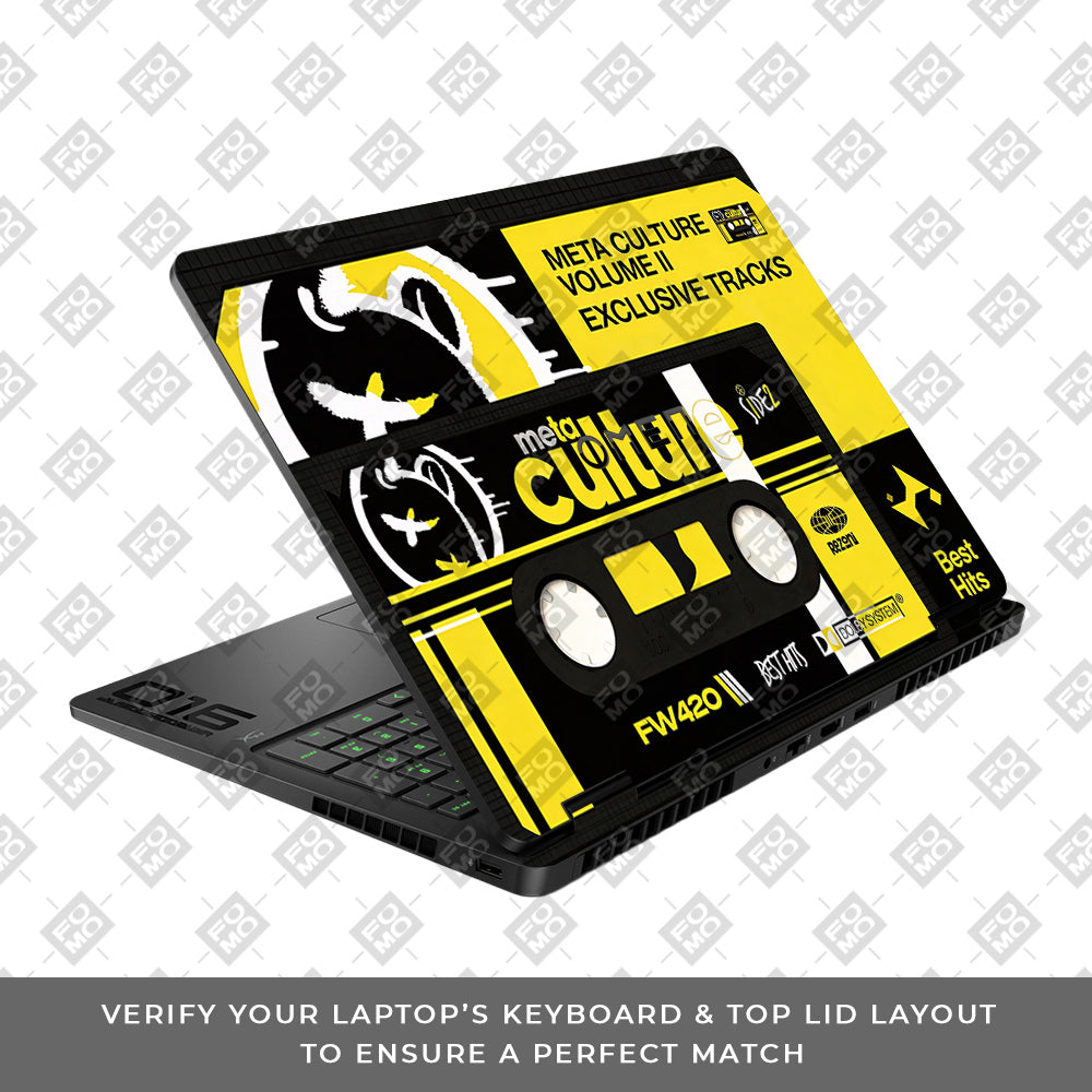 Meta Culture HP Omen Gaming 16 2025, 2026 3D Laptop Skin