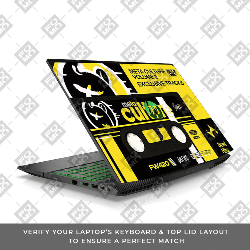 Meta Culture HP Pavilion Gaming 15 CX Series 3D Laptop Skin