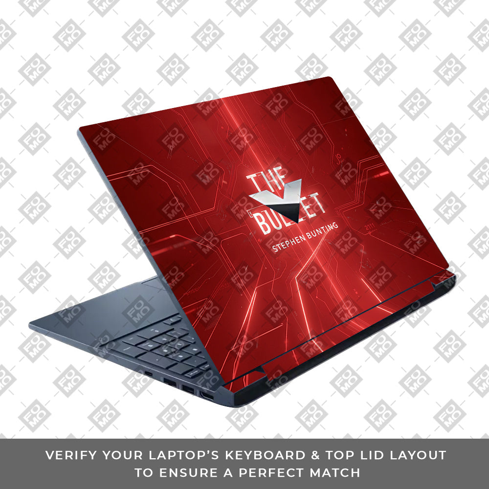 The Bullet HP Victus 3D Laptop Skin